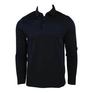 Pierre Cardin Polo Lange Mouwen | Donkerblauw