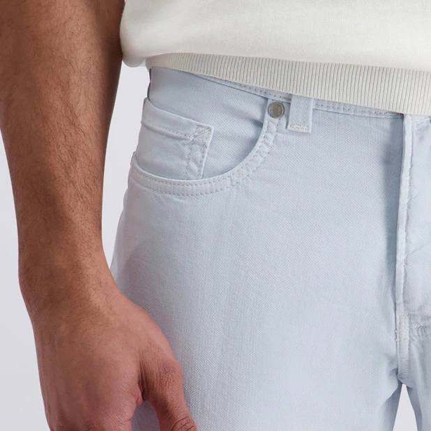 Pierre Cardin Zomer Broek | Lichtblauw | www.pietkoopmans.nl