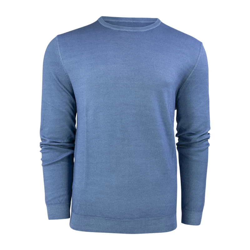Pierre Cardin Trui Merino Wol | Raf Blauw | www.pietkoopmans.nl
