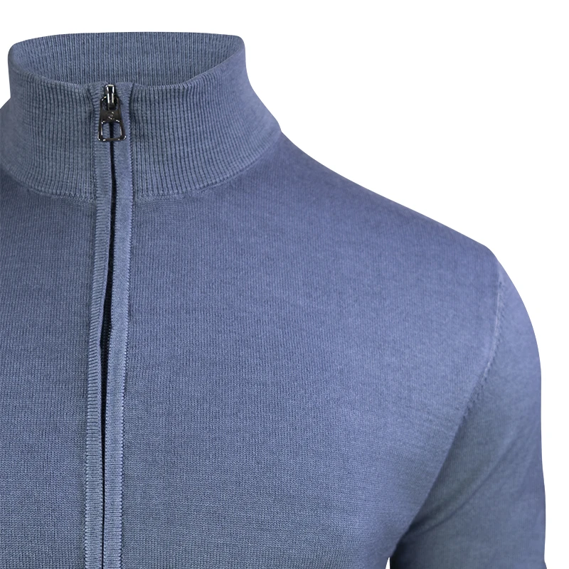 Pierre Cardin Merinowollen Vest | Jeans Blauw | www.pietkoopmans.nl