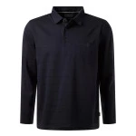 Pierre Cardin Polo Lange Mouwen |Blauwe Streep | www.pietkoopmans.nl
