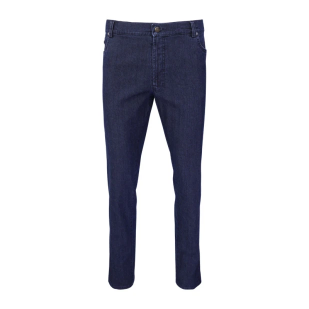 Pitcher 5-pocket Donker Jeans | Donkere Sticksel | www.pietkoopman.nl