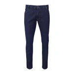 Pitcher 5-pocket Donker Jeans | Lichte Sticksel | www.pietkoopman.nl