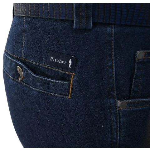 Pitcher 5-pocket Jeans| Donkerblauw | www.pietkoopman.nl