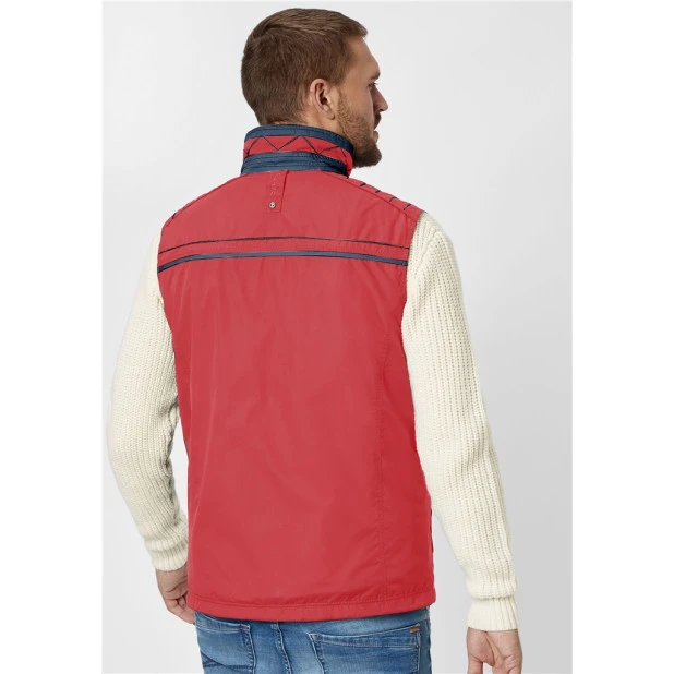 Bodywarmer Zomer Redpoint | Rood | www.pietkoopmans.nl