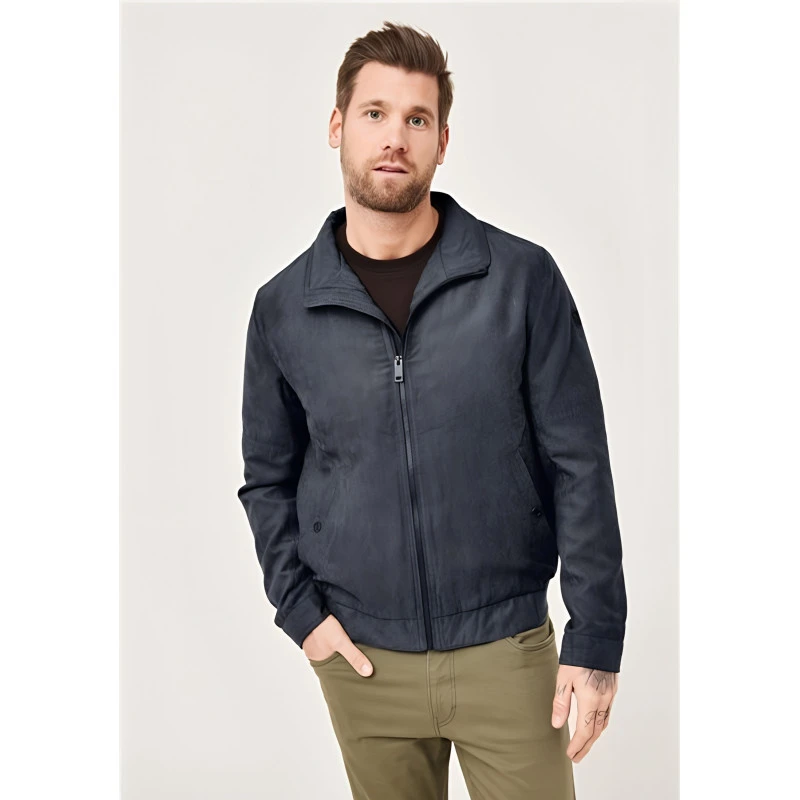 Suedine Jack Redpoint Terence | Navy | www.pietkoopmans.nl