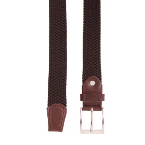 Elastische Riem | Donkerbruin
