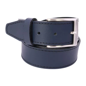 Leren Herenriem | Donkerblauw