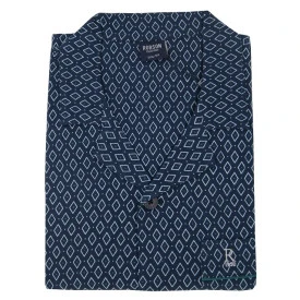 Robson Pyjama Jasje Flanel | Groen Gestipt