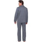 Robson Pyjama Satijn | Marine Chain | www.pietkoopmans.nl