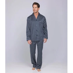 Robson Satijnen Pyjama | Marine