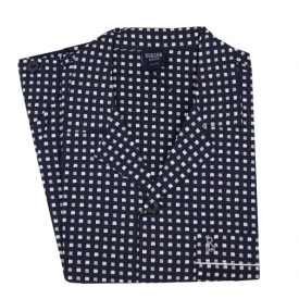 Robson Pyjama Knoop | Print Marine