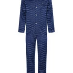 Robson Pyjama Satijn | Blauw