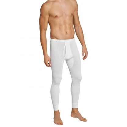 Schiesser Slip Lang Gulp | Dubbelrib Wit | www.pietkoopmans.nl