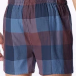 Schiesser Heren Boxershort | Bordeaux Navy Geruit | www.pietkoopmans.nl