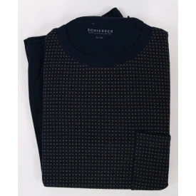 Schiesser Pyjama Tricot | Oker Print
