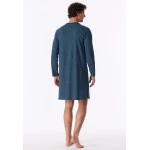 Schiesser Heren Nachthemd | Donkerblauw | www.pietkoopmans.nl