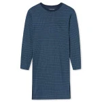 Schiesser Heren Nachthemd | Donkerblauw | www.pietkoopmans.nl