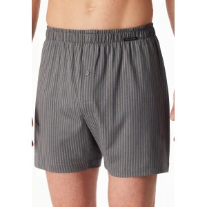 Schiesser Heren Boxershort | Grijs Gestreept