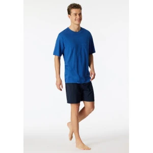 Schiesser Shortama | Indigo Print
