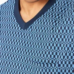 Schiesser Nachthemd Korte Mouw | Zomer Blauw Tinten