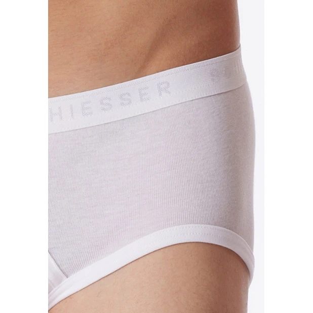 Schiesser Slip met Gulp | Wit | www.pietkoopmans.nl
