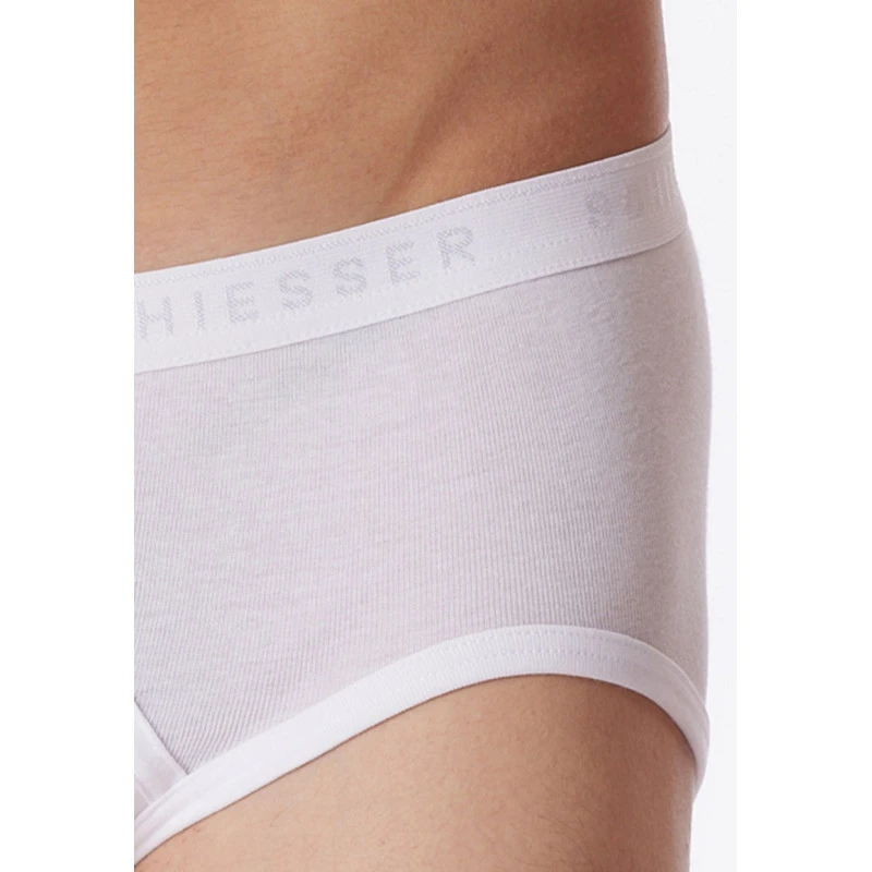 Schiesser Slip met Gulp | Wit | www.pietkoopmans.nl