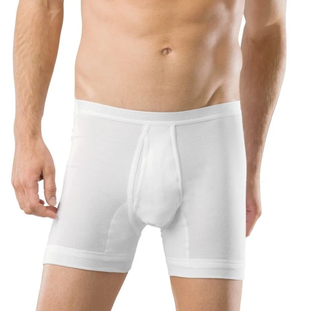 Schiesser Ondergoed Boxershort | Wit | www.pietkoopmans.nl
