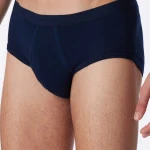 Schiesser Slip met Gulp | Duo Navy | www.pietkoopmans.nl
