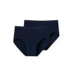 Schiesser Slip met Gulp | Duo Navy | www.pietkoopmans.nl