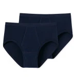 Schiesser Slip met Gulp | Duo Navy | www.pietkoopmans.nl