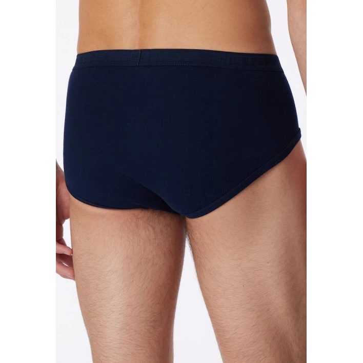 Schiesser Slip met Gulp | Duo Navy | www.pietkoopmans.nl