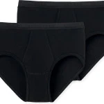 Schiesser Slip met Gulp | Duo Zwart | www.pietkoopmans.nl