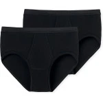Schiesser Slip met Gulp | Duo Zwart | www.pietkoopmans.nl
