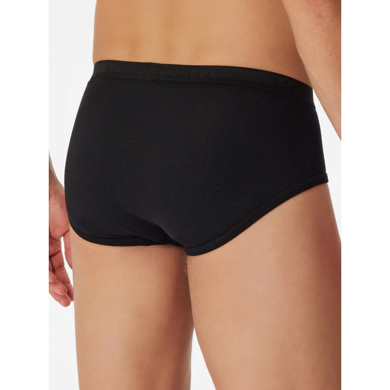 Schiesser Slip met Gulp | Duo Zwart | www.pietkoopmans.nl