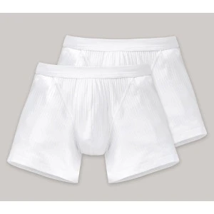 Schiesser Authentic Short | Wit Duo Verpakking