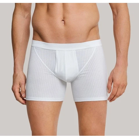 Schiesser Authentic Short | Wit Duo Verpakking | www.pietkoopmans.nl