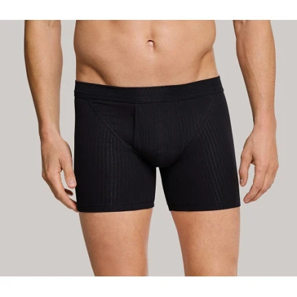 Schiesser Authentic Short | Zwart Duo Verpakking | www.pietkoopmans.nl