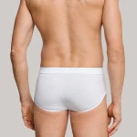 Schiesser Feinrib Slip Gulp Duo | Wit | www.pietkoopmans.nl