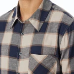 Schiesser Pyjama Flanel | Camel Ruit | www.pietkoopmans.nl