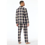 Schiesser Pyjama Flanel | Camel Ruit | www.pietkoopmans.nl