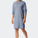 Schiesser Nachthemd | Tricot Marine Gestreept