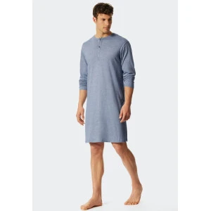 Schiesser Nachthemd | Tricot Marine Gestreept