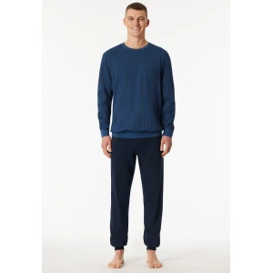 Schiesser Pyjama Tricot | Artic Blue Print