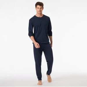 Lange Pyjama Schiesser Tricot | Marine Streep