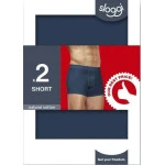 Sloggi Basic 24/7 Short | Duo Blauw | www.pietkoopmans.nl