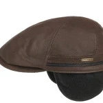 Stetson Flat Cap Oorkleppen | Donkerbruin | www.pietkoopmans.nl