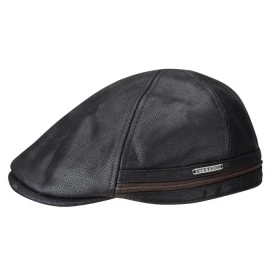 Stetson Flat Cap Oorkleppen | Zwart