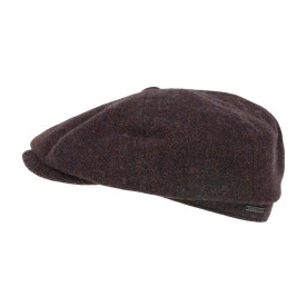 Stetson Hatteras Woolrich | Bruin Blauw