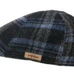 Stetson Texas Flatcap | Marine Zwart Geruit | www.pietkoopmans.nl 